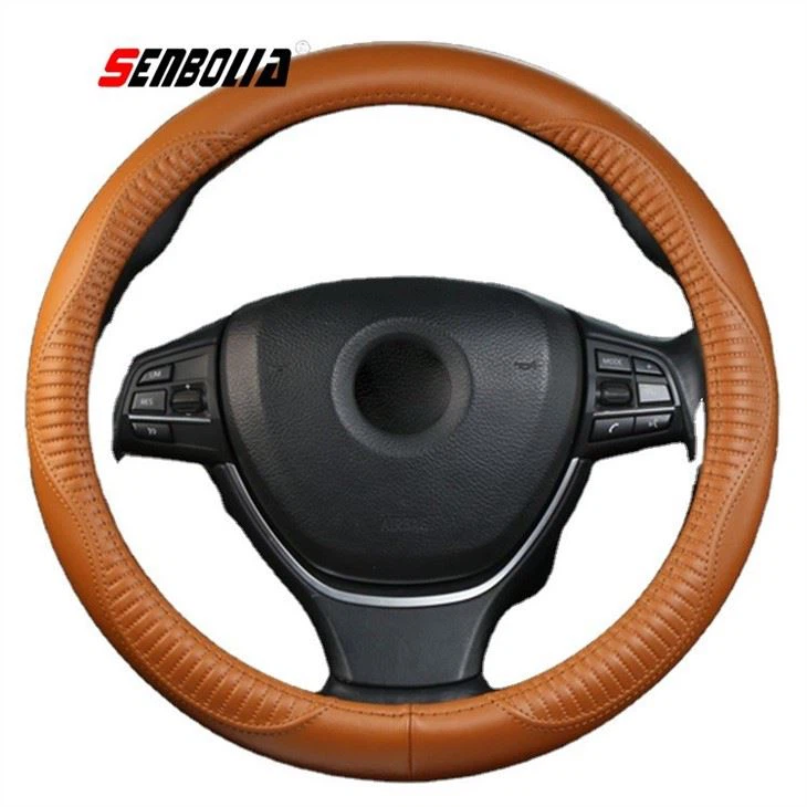 PU Leather Car Steering Wheel Cover