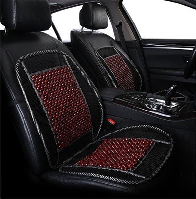 Cuscino principale con perline in legno