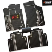 Tappetini per auto in PVC Uso universale 5 pezzi/set Stampa logo del marchio